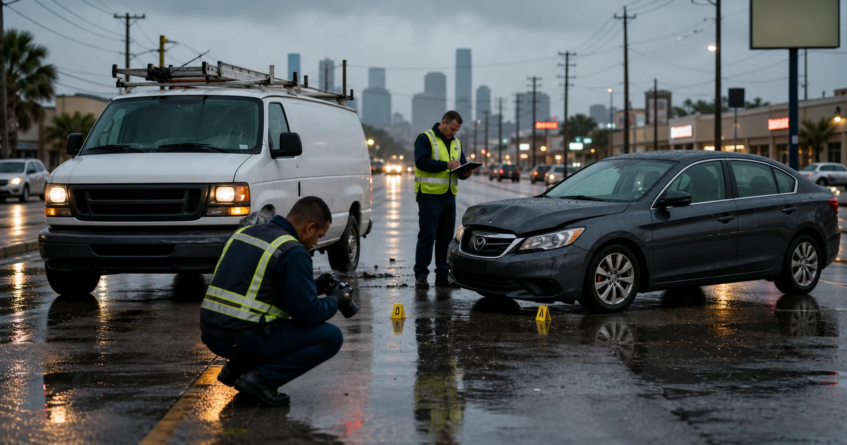 Hit by a Company Vehicle in Texas: Who Pays?