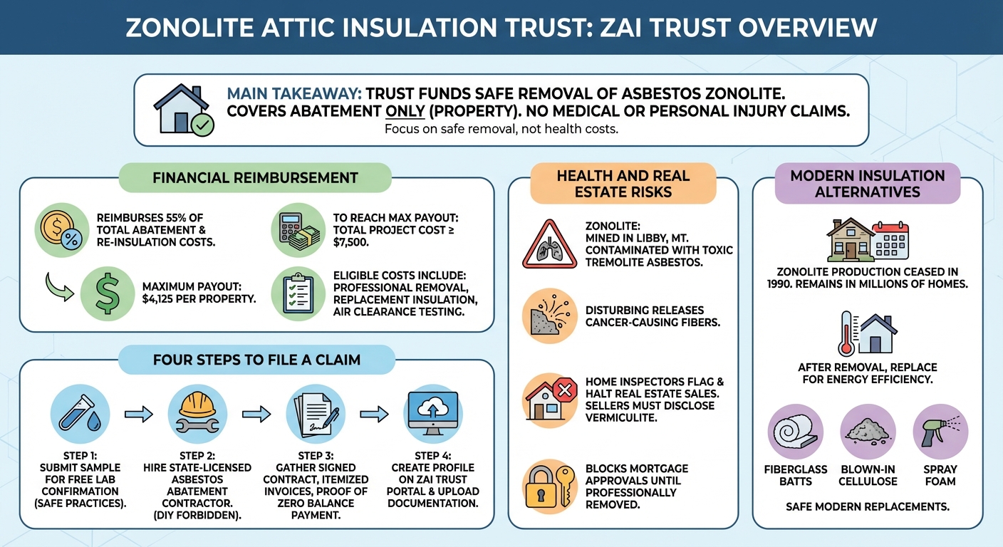 Zonolite Attic Insulation Trust: Claim Up to $, for Removal