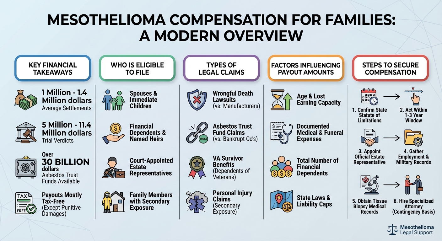 Mesothelioma Compensation for Family Members: Complete Guide