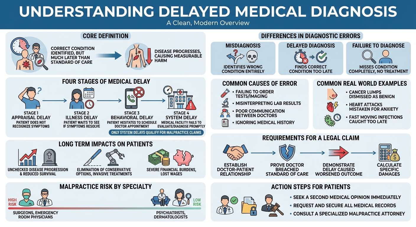 Delayed Diagnosis: Examples, Causes & When to Sue