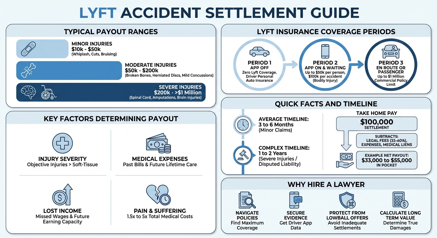 Lyft Accident Settlement Amounts: Payout Guide