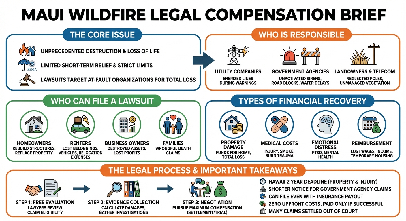 Maui Wildfire Lawyer: Lahaina Fire Lawsuits & Compensation