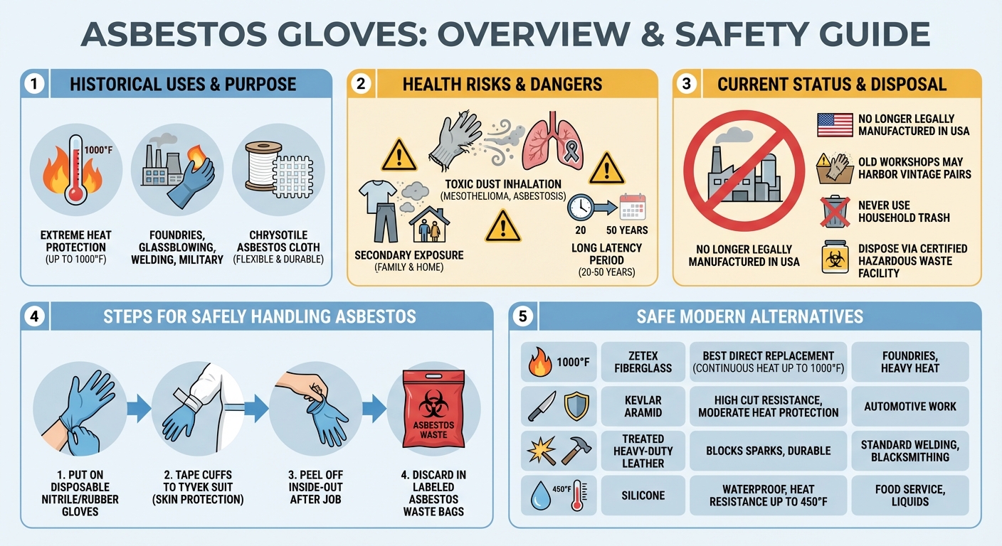 Asbestos Gloves: History, Health Risks & Modern Alternatives