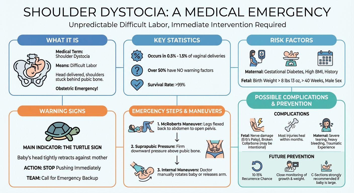 Shoulder Dysplasia Birth (Dystocia): Causes, Risks & Survival