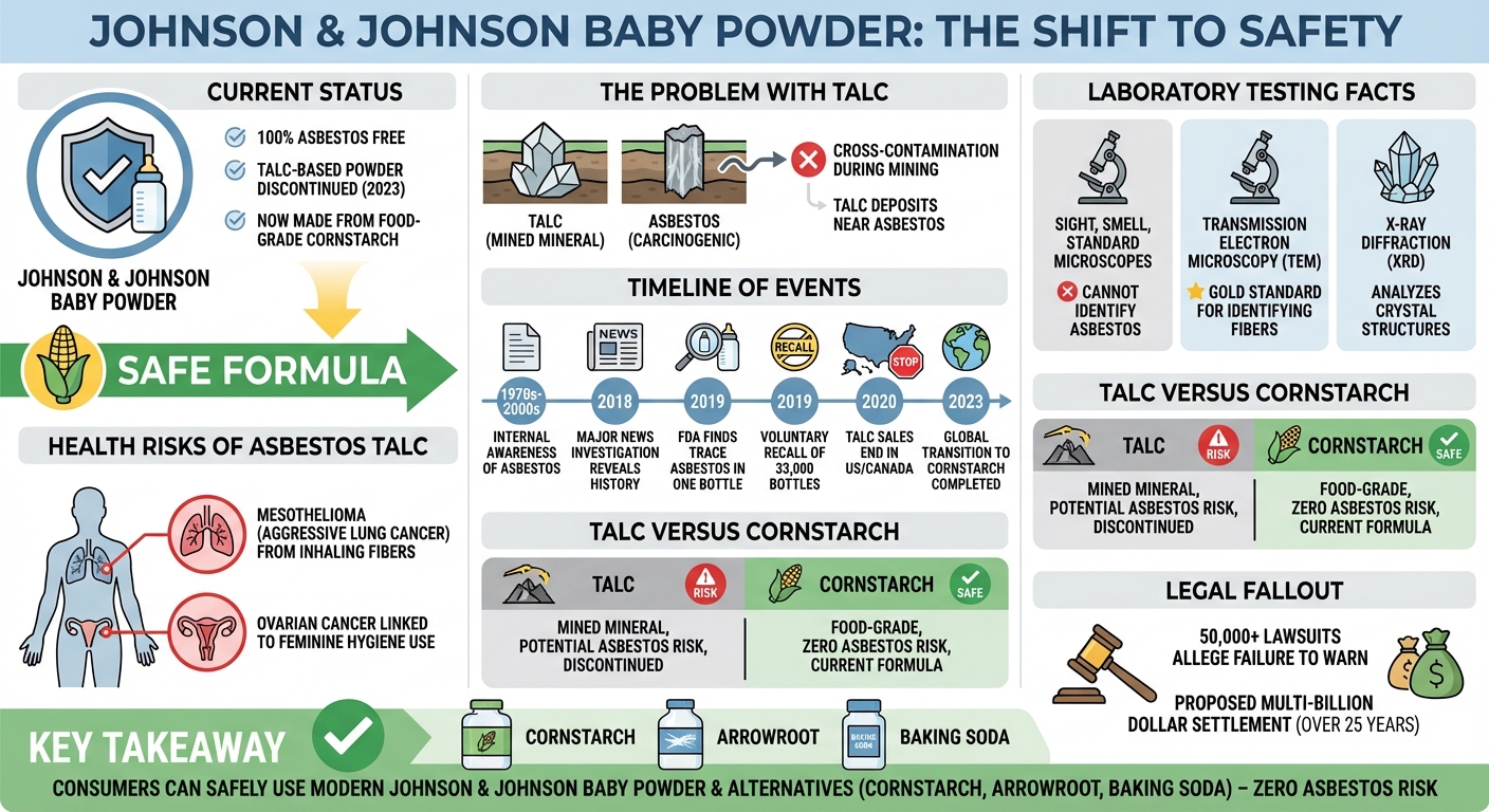 Johnson & Johnson Baby Powder and Asbestos: Facts & Updates