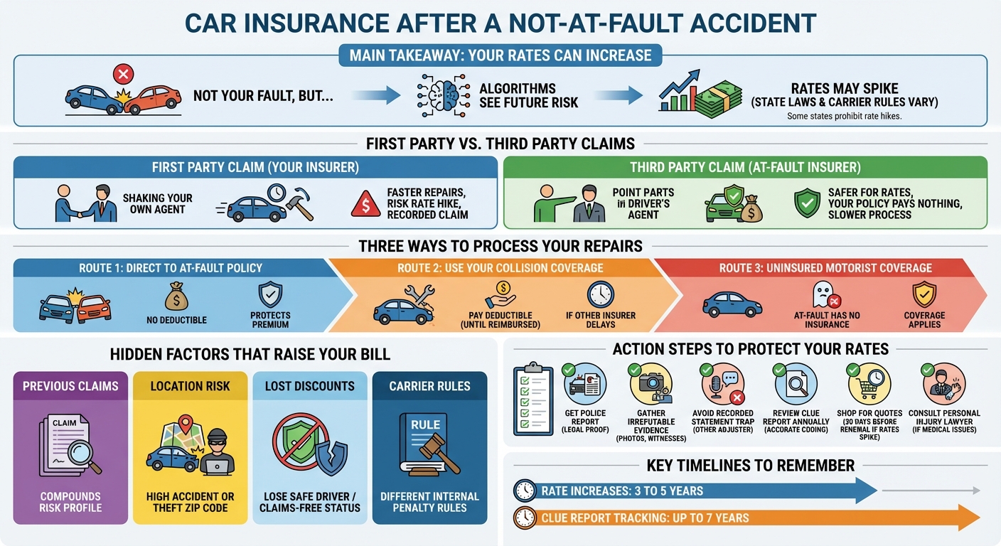 If Someone Hits Your Car, Does Your Insurance Go Up?