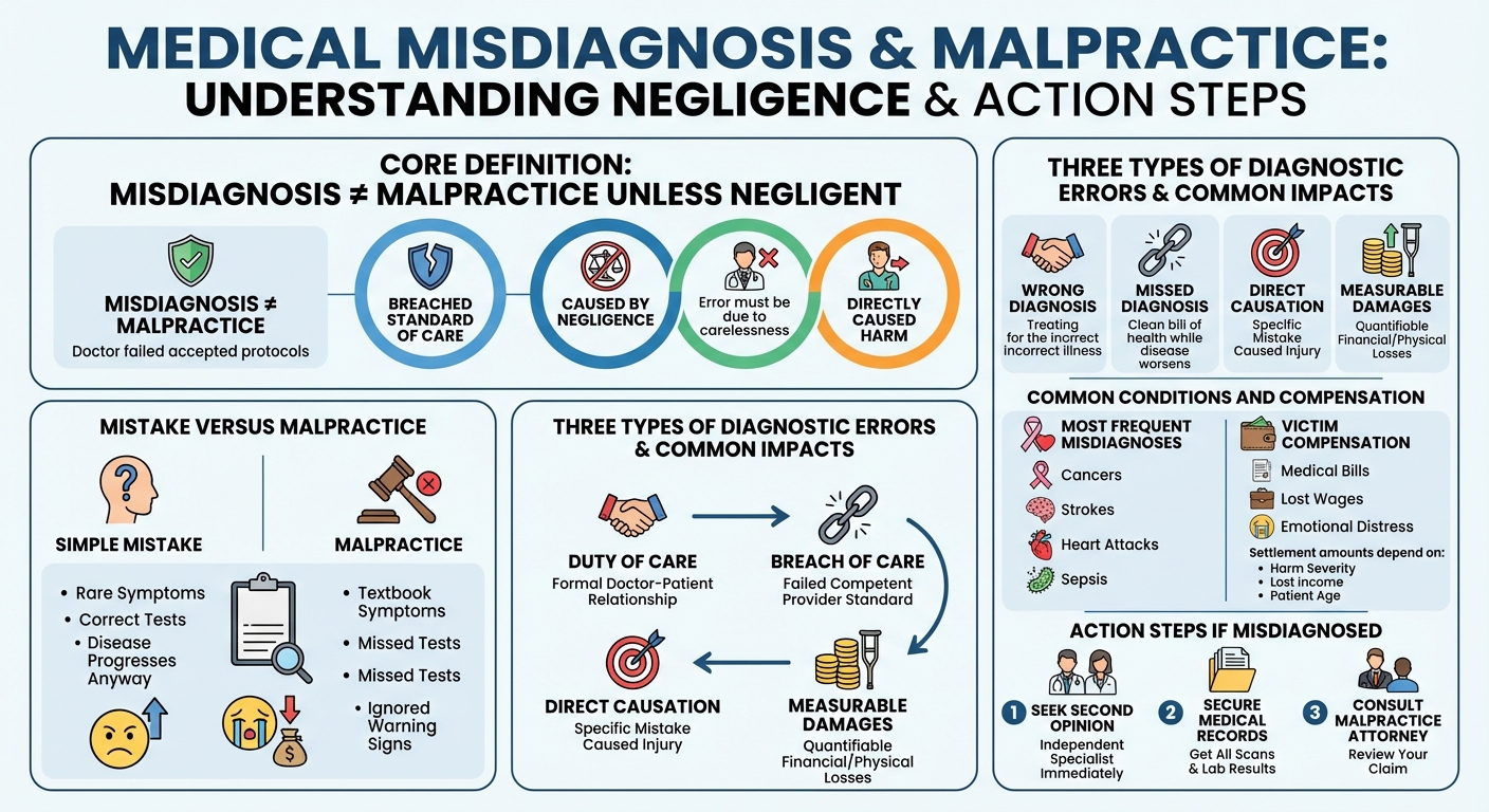 Is a Misdiagnosis Considered Medical Malpractice?