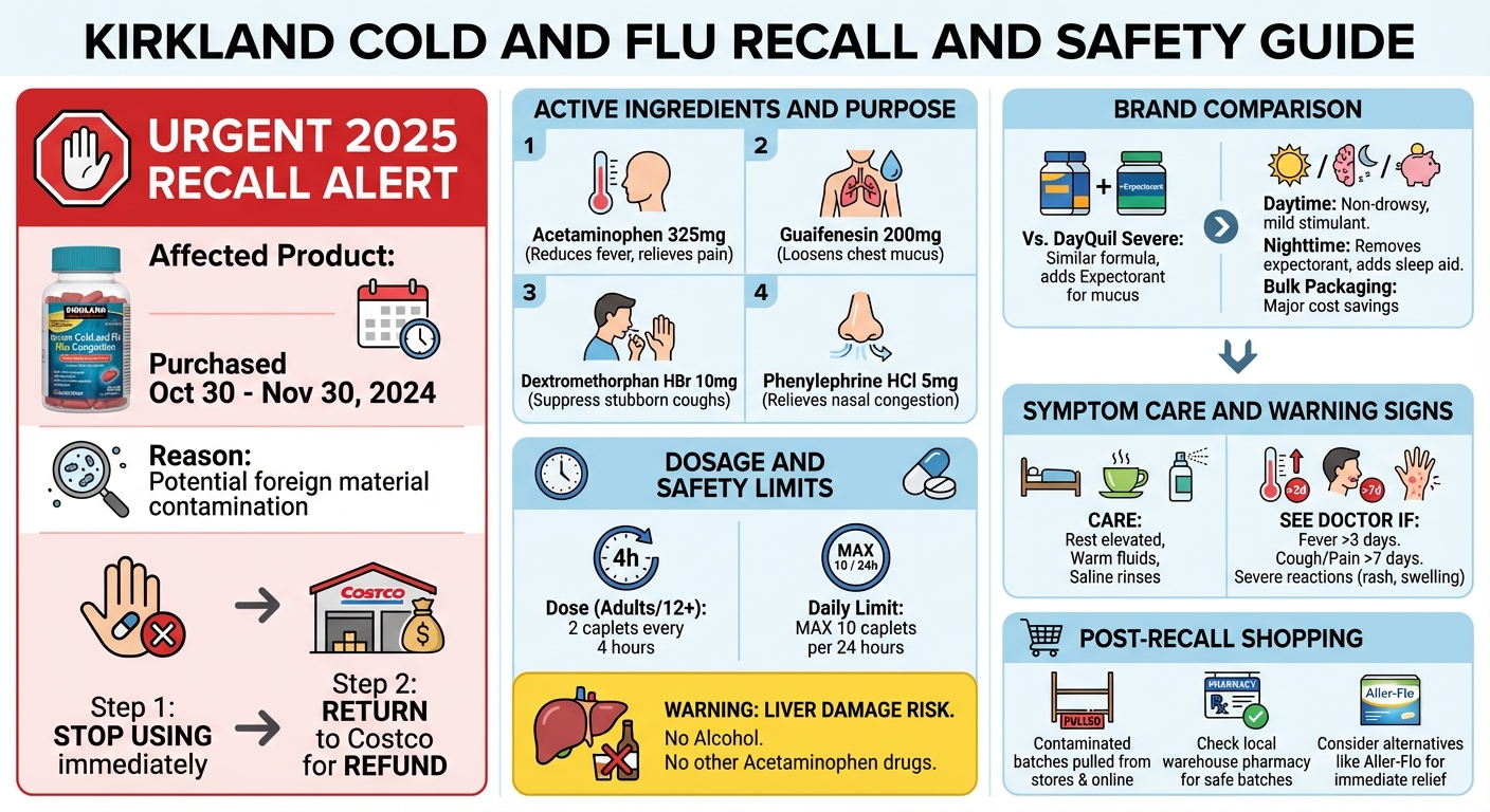 Kirkland Cold and Flu: Recall & Product Guide