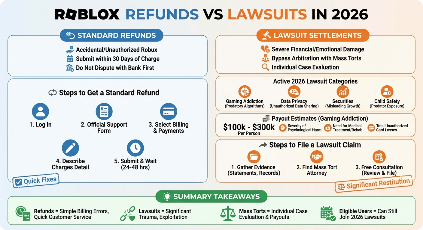 Roblox Lawsuit Refunds & Settlements: Eligibility & Payouts