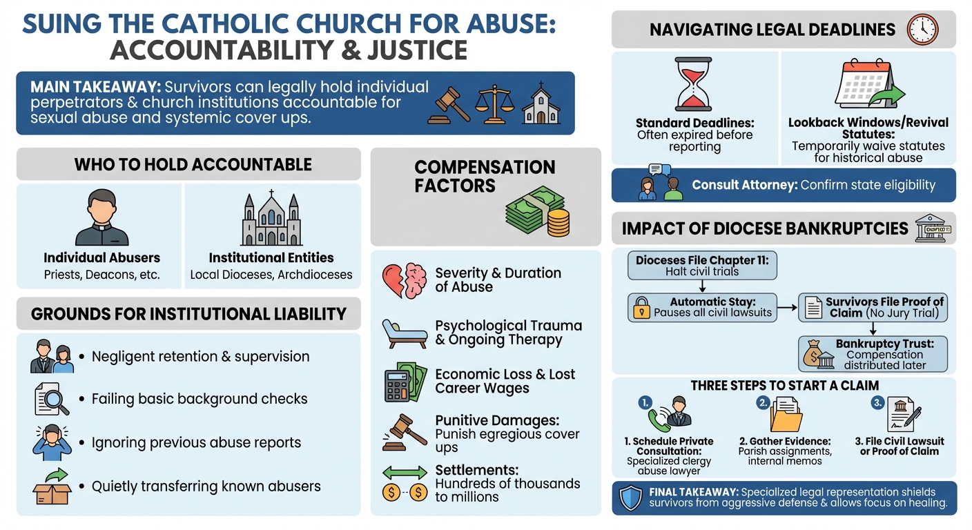 Suing the Catholic Church: Legal Rights & Abuse Lawsuits