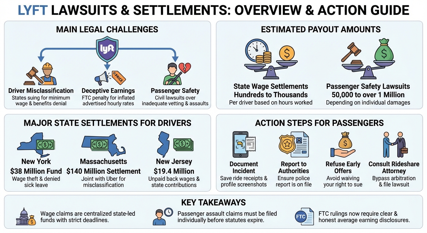 Lyft Lawsuit Settlement Updates: Payouts & Eligibility ()