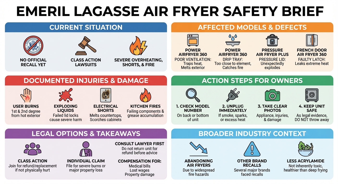 Emeril Lagasse Air Fryer Recall & Lawsuit Updates