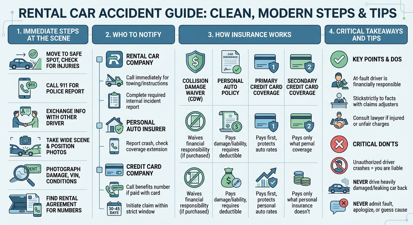 What to Do After a Rental Car Accident: A Step by Step Guide