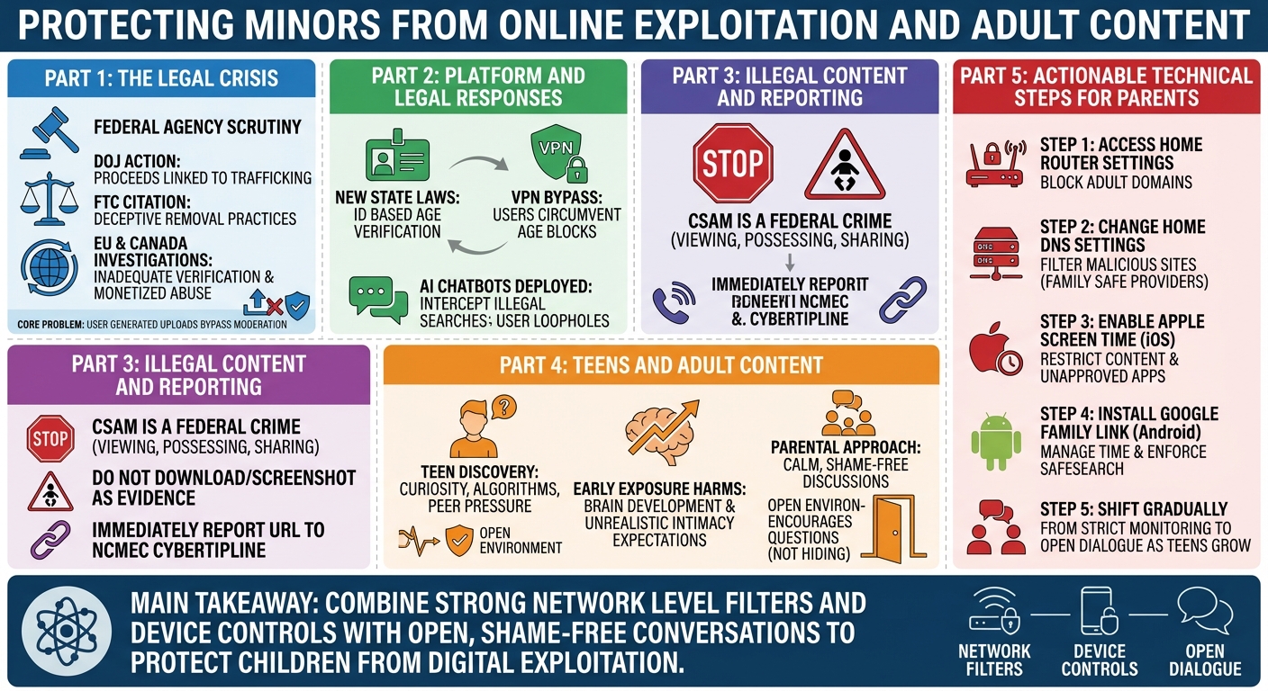 Pornhub & Kids: Legal Risks, Controversies, and Parental Safety Guide