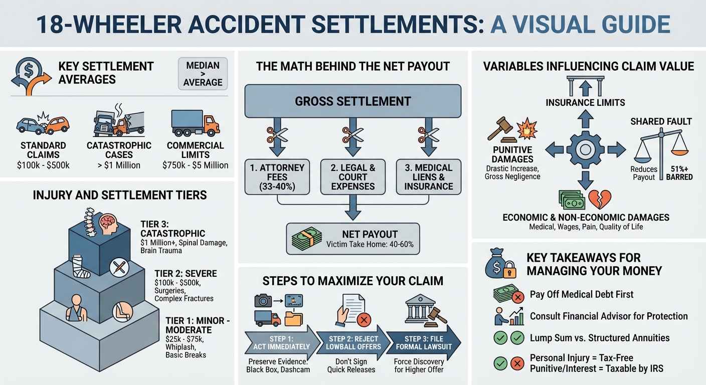 Wheeler Accident Claim Amounts: Average Settlements