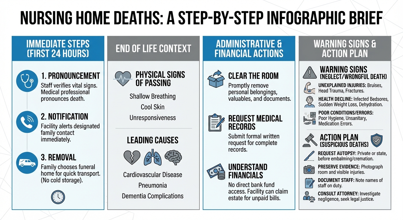 Death in a Nursing Home: What Happens Next? (Guide)