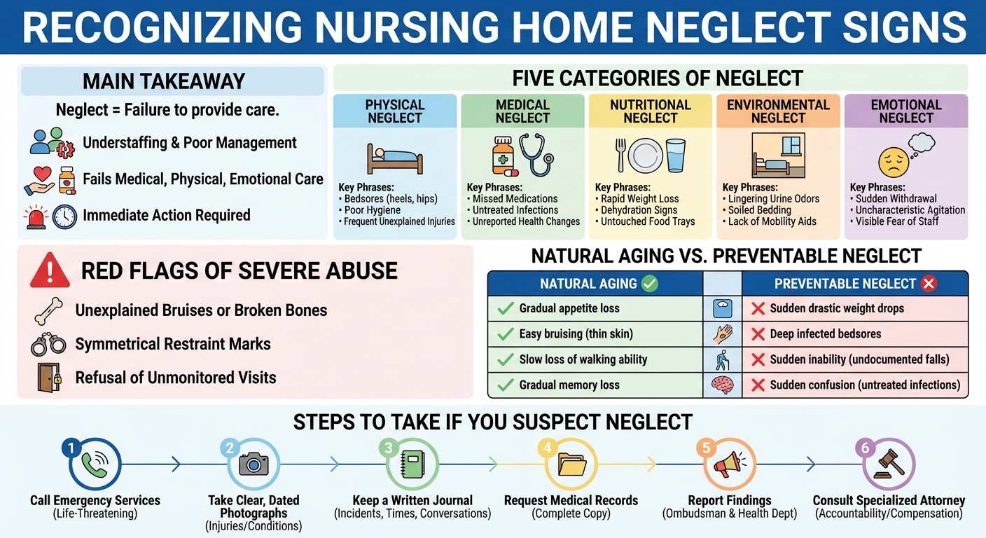 Nursing Home Neglect Signs: Red Flags Families Must Know