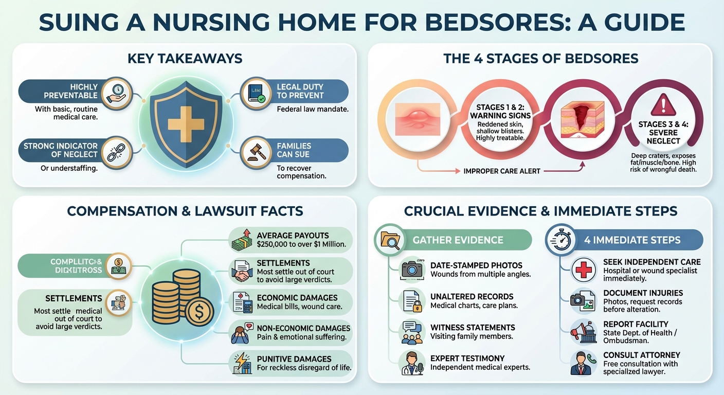 Can You Sue a Nursing Home for Bed Sores? Payouts & Legal Guide