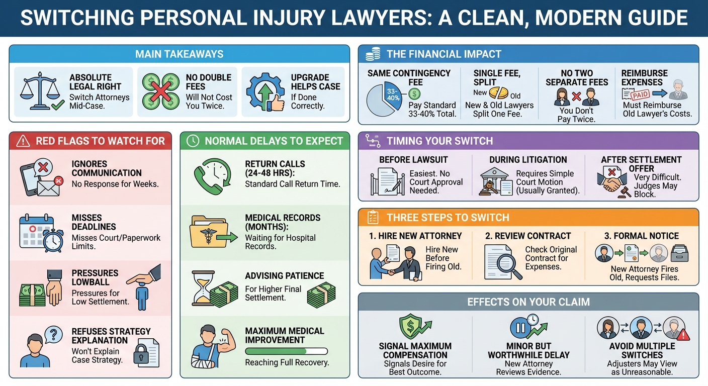 Can I Switch Attorneys in a Personal Injury Case?