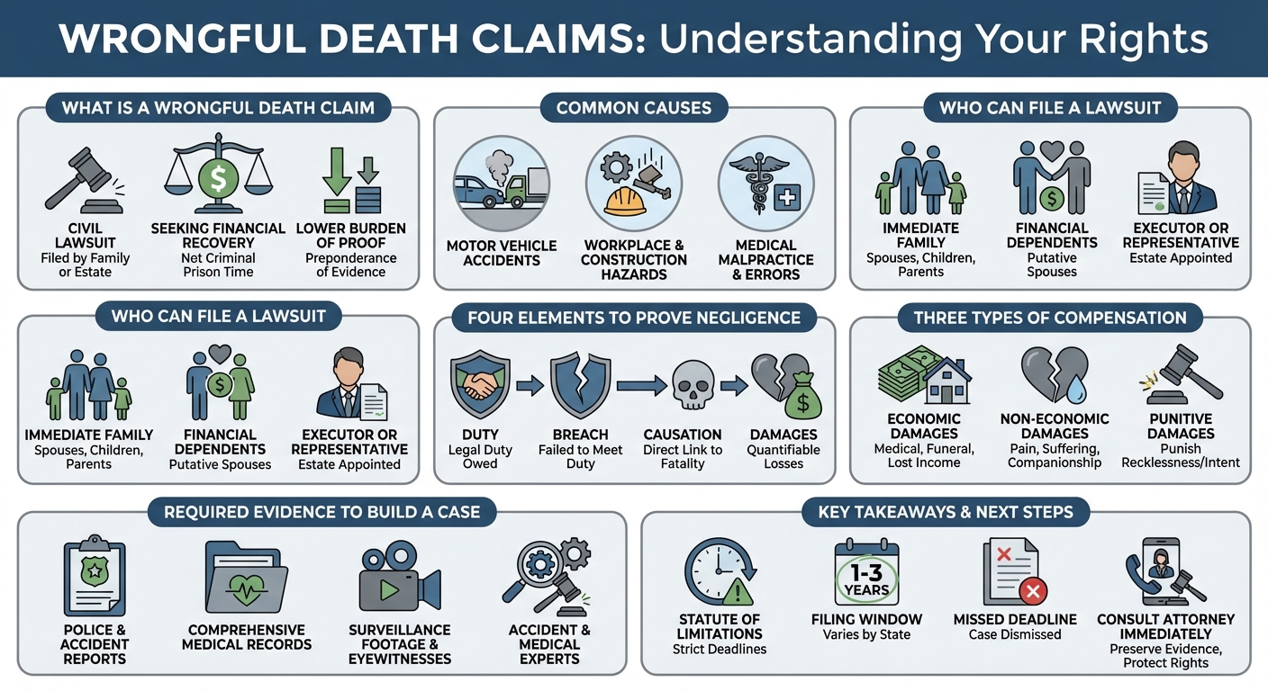 What Is a Wrongful Death Claim? Guide to Lawsuits & Settlements