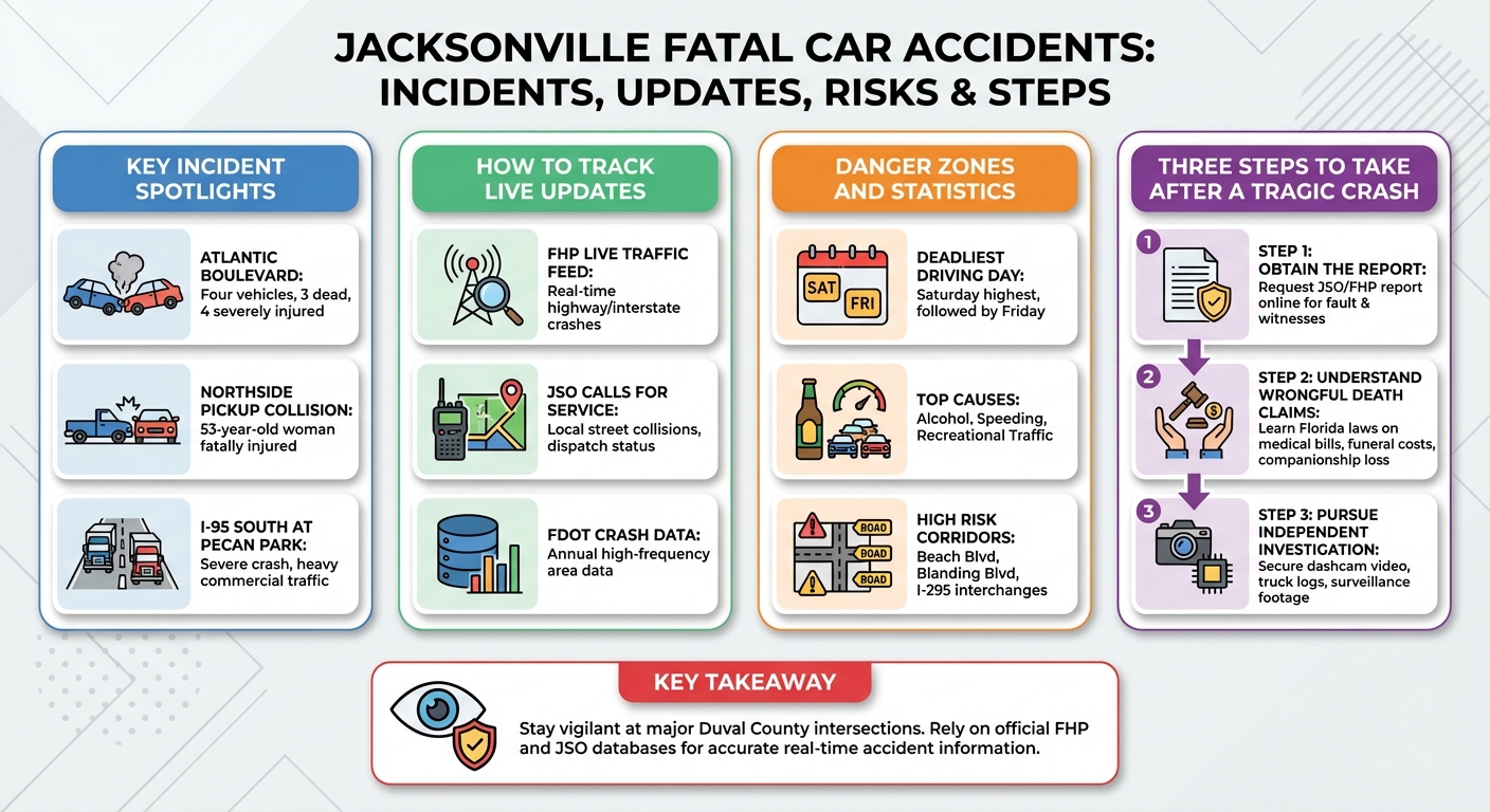 Fatal Car Accident in Jacksonville, FL Today: Live Updates