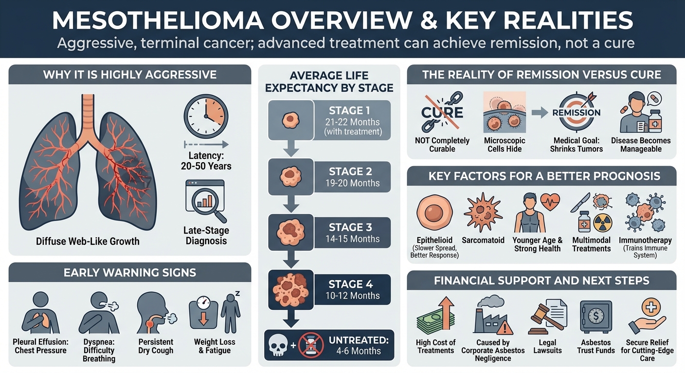 Is Mesothelioma Always Fatal? Prognosis & Life Expectancy