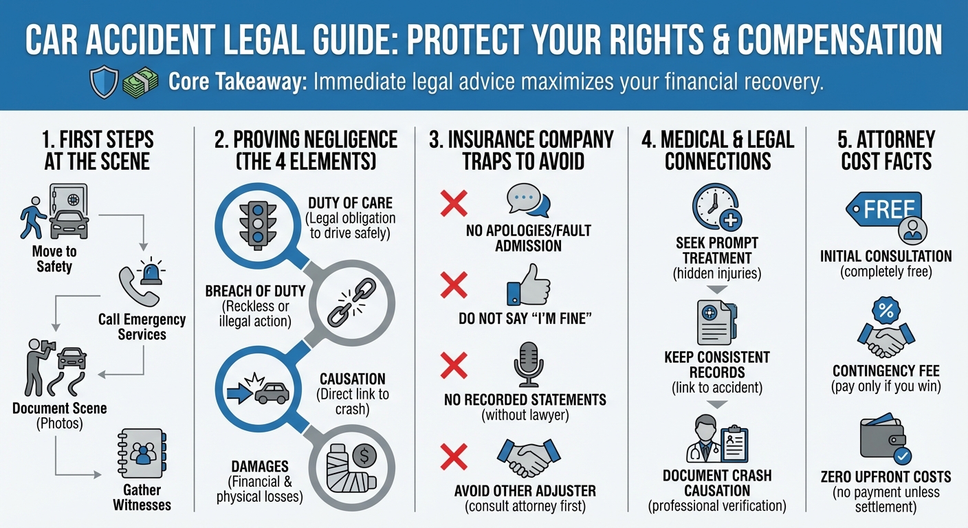 Legal Advice for Car Accidents: Protect Your Claim & Rights