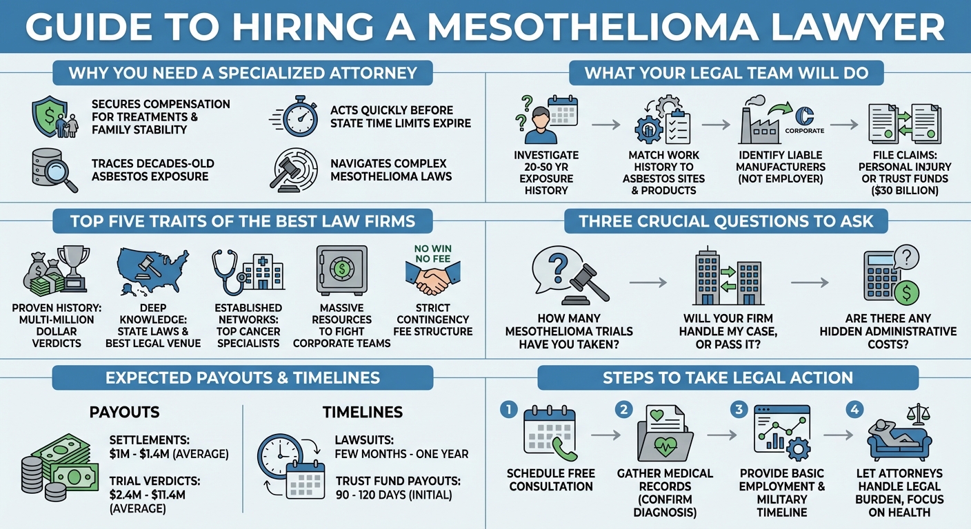 Mesothelioma Cancer Lawyer: Top Asbestos Attorneys & Lawsuits