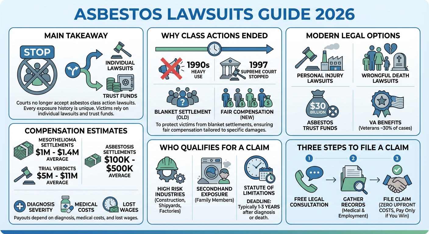 Asbestos Class Action Lawsuits: Guide & Legal Options